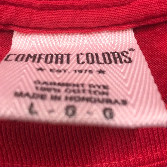 Texas Tech Red Raiders Initial Pattern Tee NWT L - Picture 4 of 5